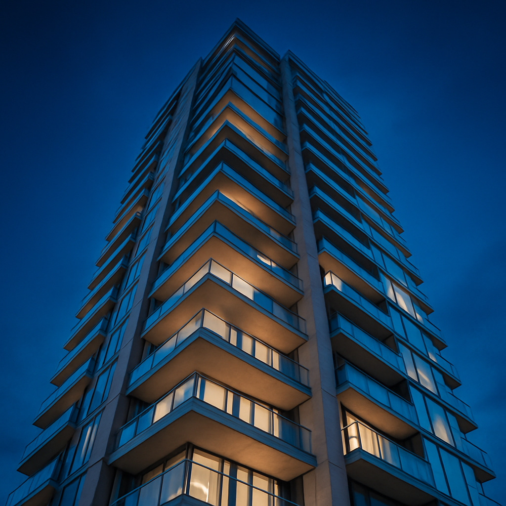 Edificio residencial de lujo desarrollado por BAU Desarrollos